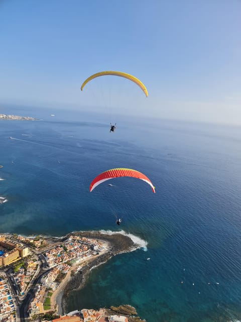 Tenerife: Tandem Paragliding in Adeje with hotel transfer - The ride through the sky