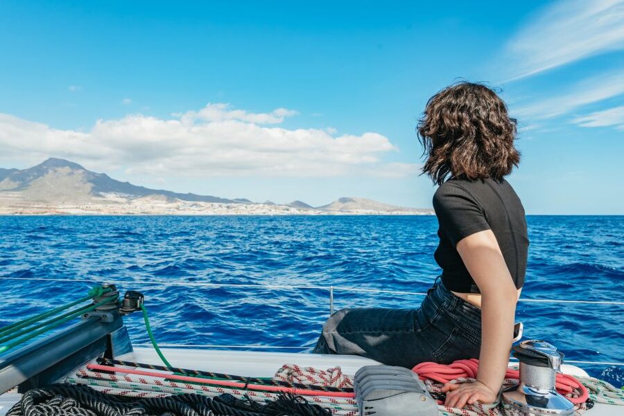 Tenerife: Whale & Dolphin Watching with Drinks and Snacks - A quiet bay for turtles and swimming