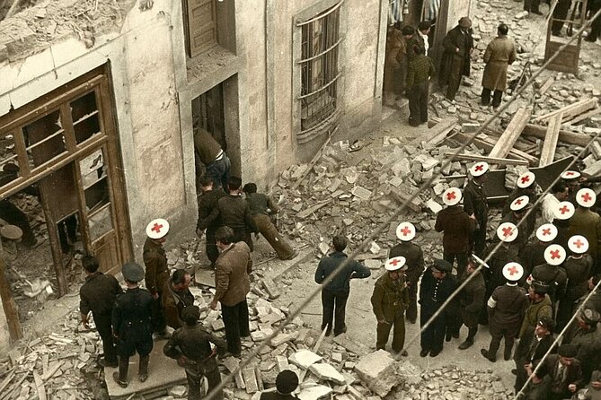 The Spanish Civil War & Franco Barcelona Walking Tour - Plaça Sant Felip Neri: beauty beside visible destruction