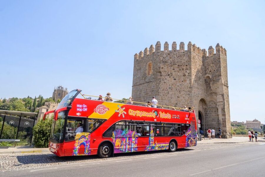 Toledo: City Sightseeing Hop-On Hop-Off Bus Tour & Extras - Starting near the Alcazar, with one important change