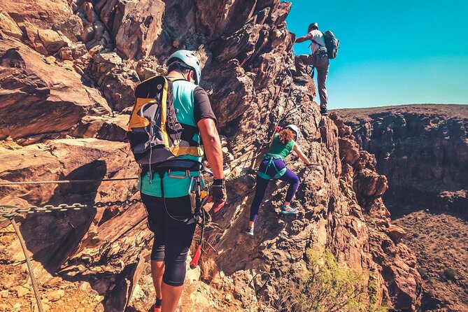Top Vía Ferrata for Beginners in Gran Canaria ツ - The right fitness level and the height question