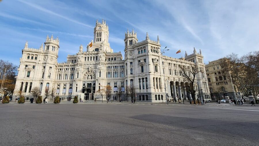 Tour Madrid: Secrets in a Electric Tuk Tuk - Plaza Mayor and the character of old Madrid