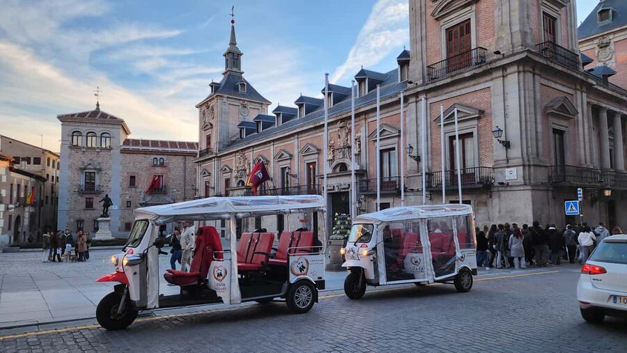 Tour Madrid: Secrets in a Electric Tuk Tuk - Retiro Park, Madrid’s quieter side
