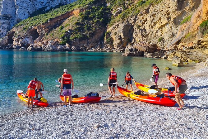 Uncharted Caves & Snorkelling Heaven: Cala Granadella Kayak Tour - Cala Ambolo and the optional cliff jump