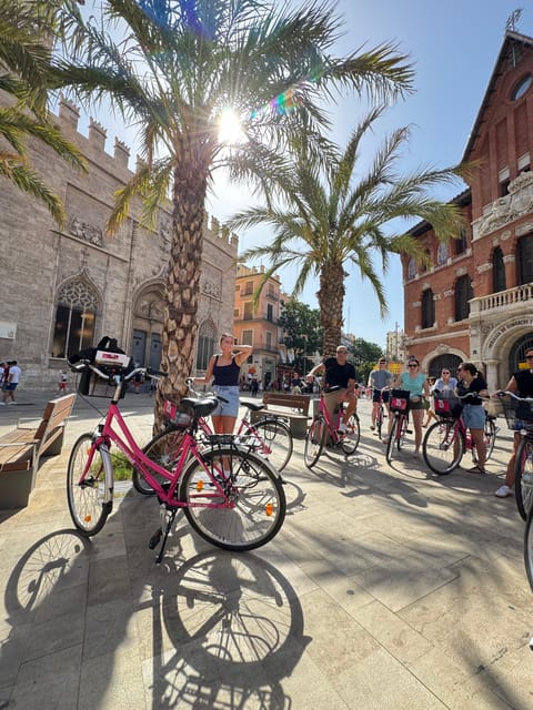 Valencia: City Highlights Guided Bike Tour - Valencia Cathedral and the old city streets