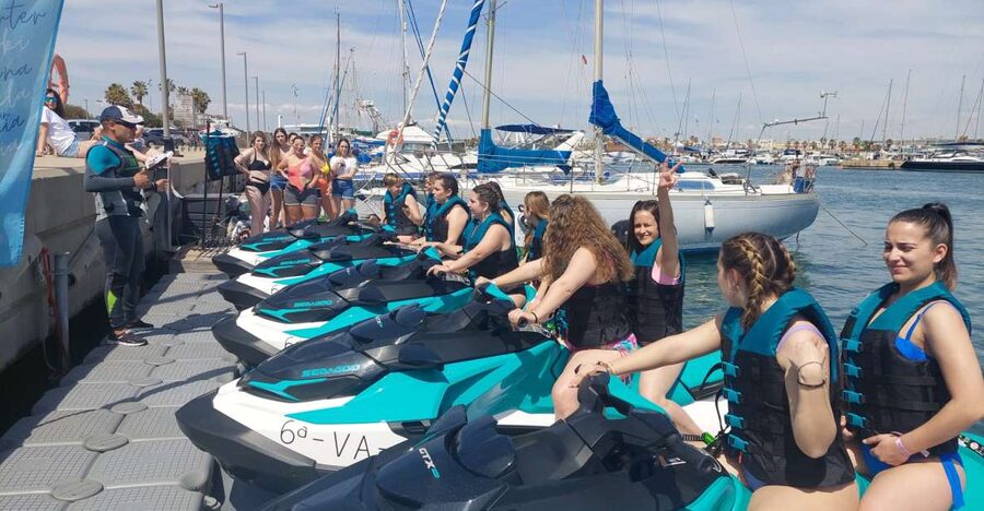 Valencia: Jetski experience with Guide - How the 30-minute schedule really works