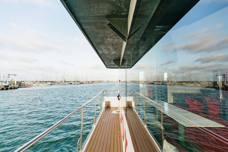 Valencia: Sunset or Daytime Catamaran Cruise with Drink - Leaving Valencia’s Marina Behind