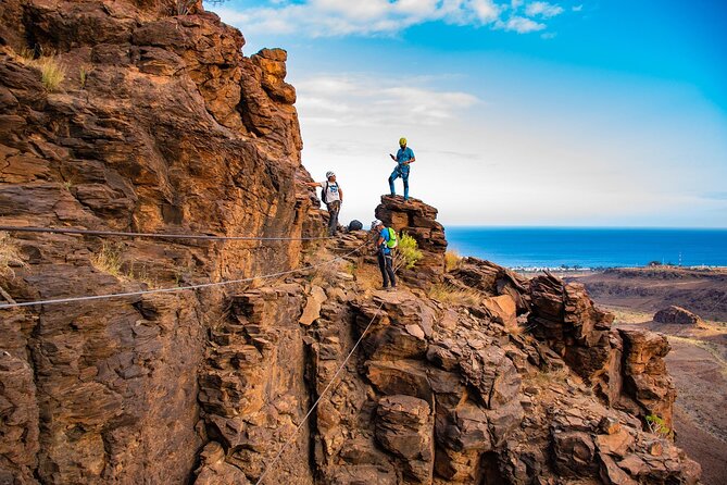 Via Ferrata in Gran Canaria. Vertical adventure park. Small groups - Family groups and mixed abilities