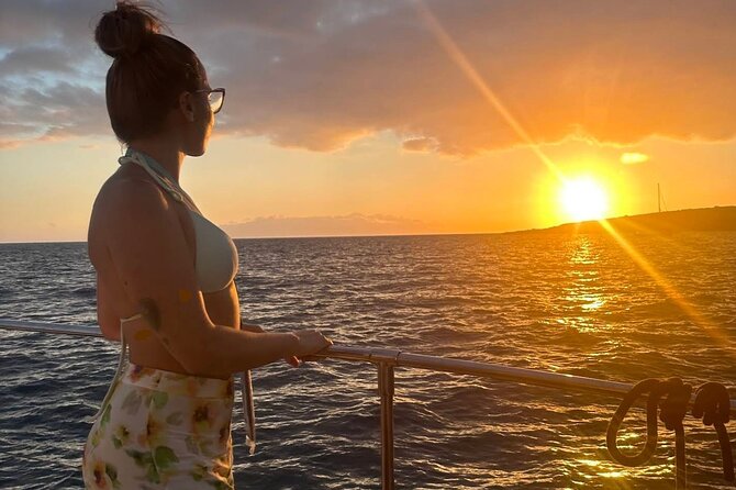Whale and Dolphin Watching Catamaran with Transfer and Buffet - The swimming and snorkeling stop